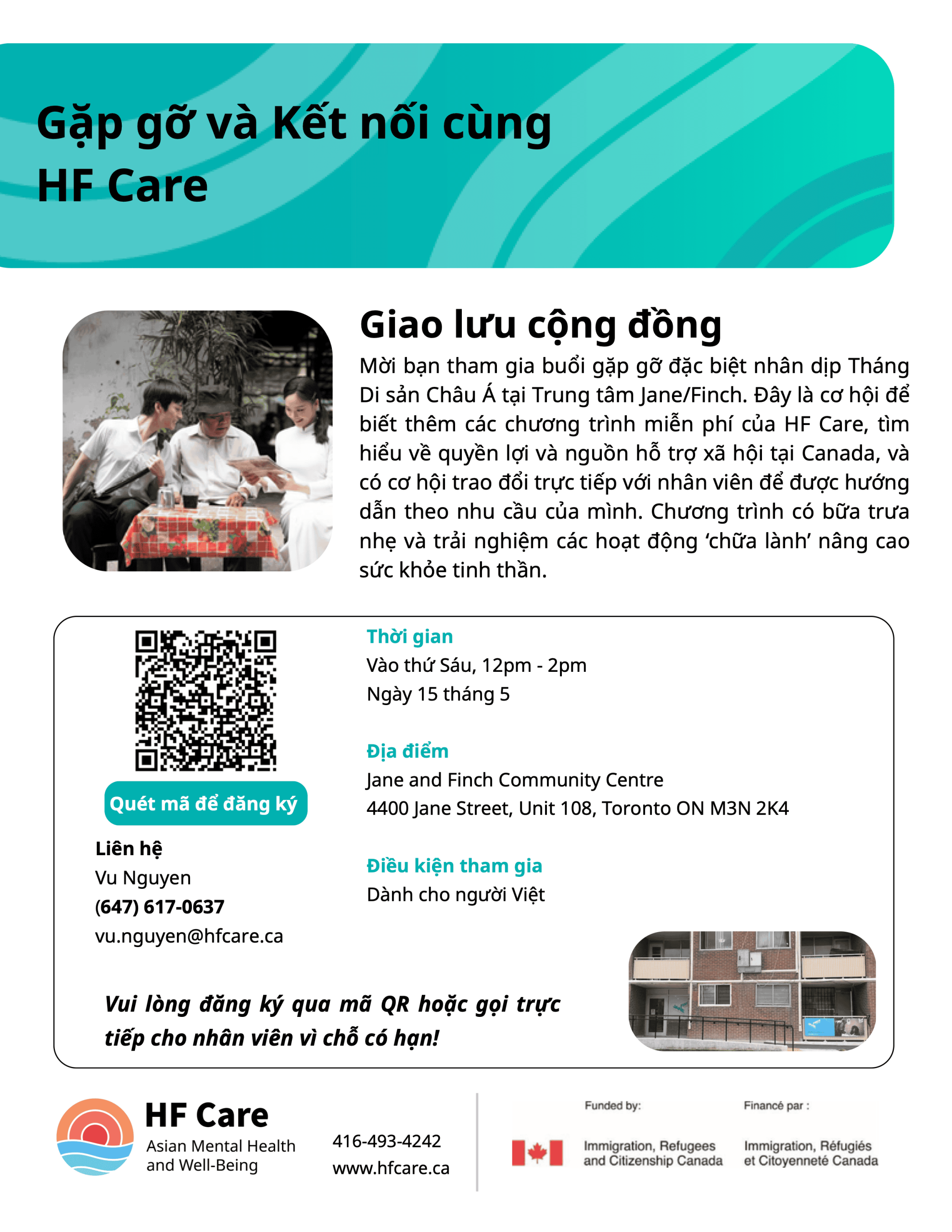 J-F Flyers HF Care Recovery College Program Flyer May 15-Vie